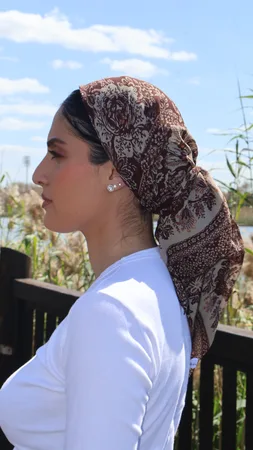 מטפחת מרובעת רנן שיפון