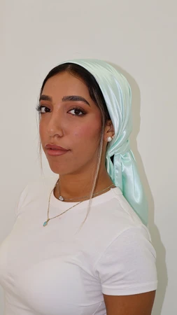 מטפחת מרובעת סטאן טורקיז